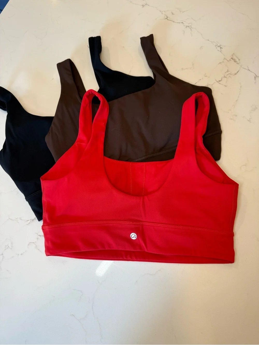 *Bundle of 3* •Medium• CRZ YOGA Butterluxe U Back Longline Sports Bra - Picture 5 of 14